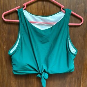 Halter top bathing suit top